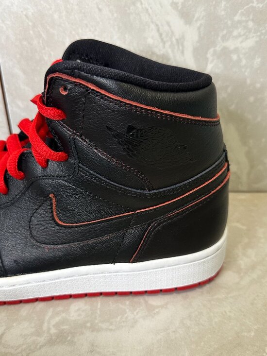 Nike SB Air Jordan 1 QS black/red/blue Craig Stecyk/Lance Mountain 2014 Size 9 - Picture 7 of 14